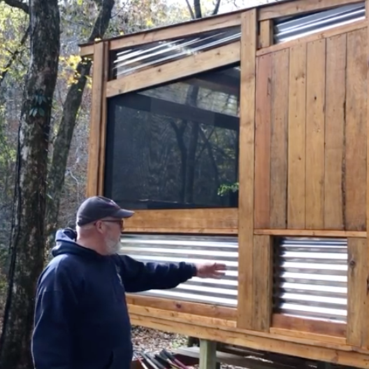 DIY Off Grid Outdoor Kitchen Build